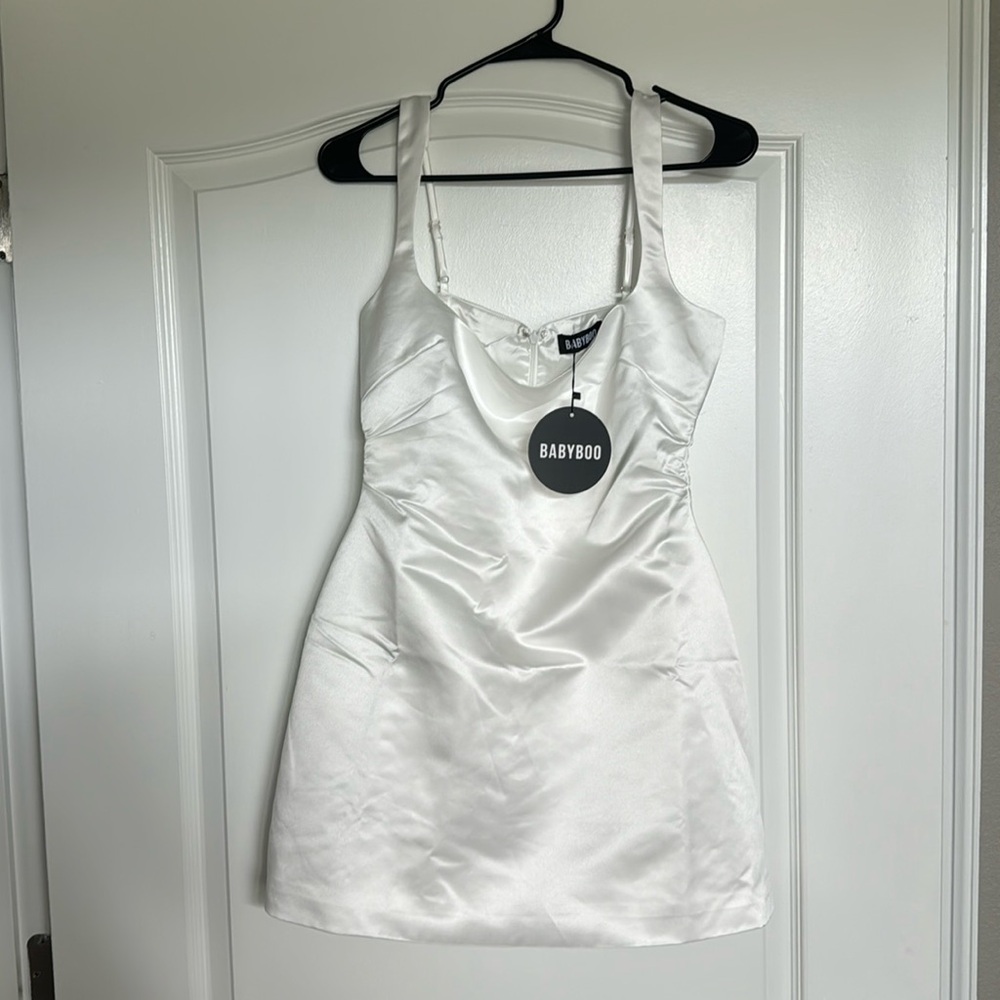 Baby Boo Sofie Mini Dress - Ivory
